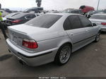 2003 Bmw 5 Series M5 Silver vin: WBSDE93483CF93045