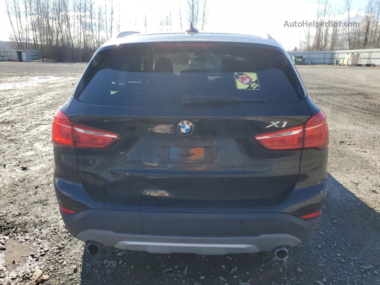 2018 Bmw X1 Xdrive28i Black vin: WBXHT3C30J5F88493