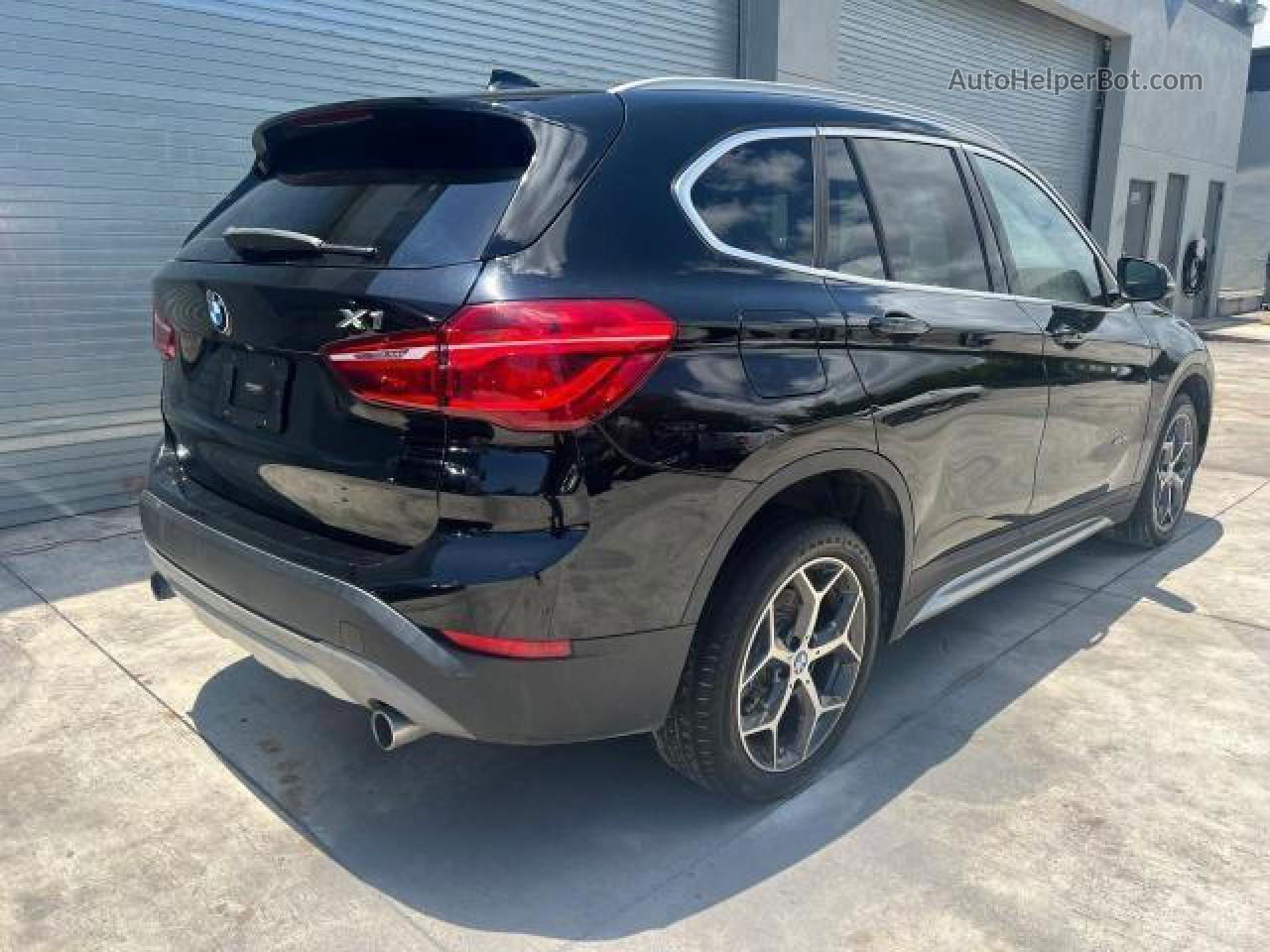 2018 Bmw X1 Xdrive28i Black vin: WBXHT3C30J5K24636