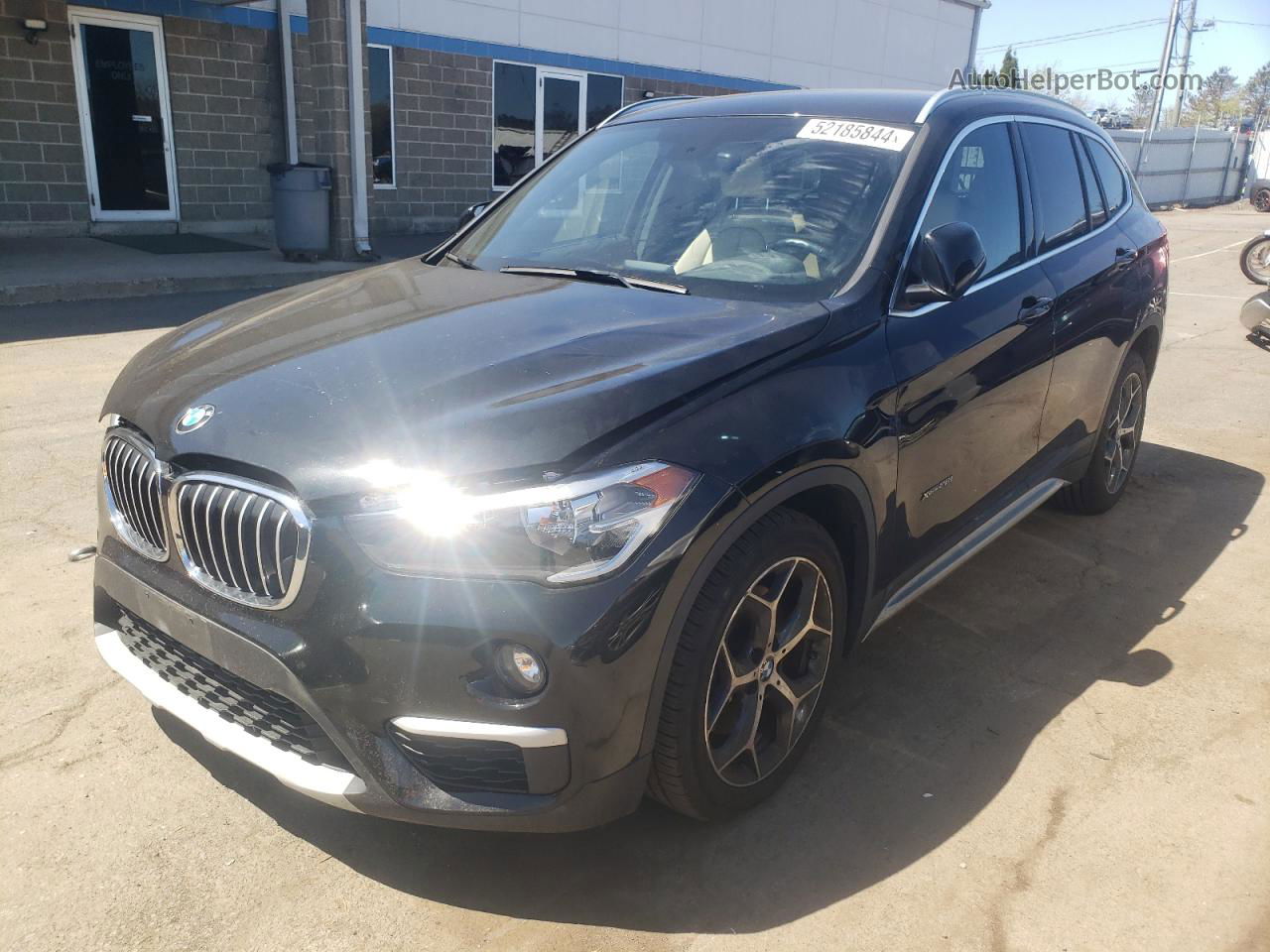 2018 Bmw X1 Xdrive28i Black vin: WBXHT3C30J5K31988