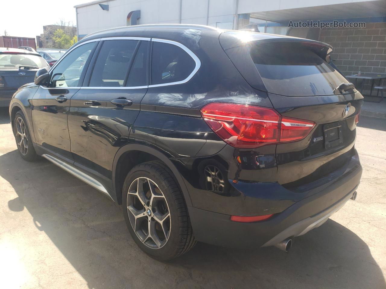 2018 Bmw X1 Xdrive28i Black vin: WBXHT3C30J5K31988