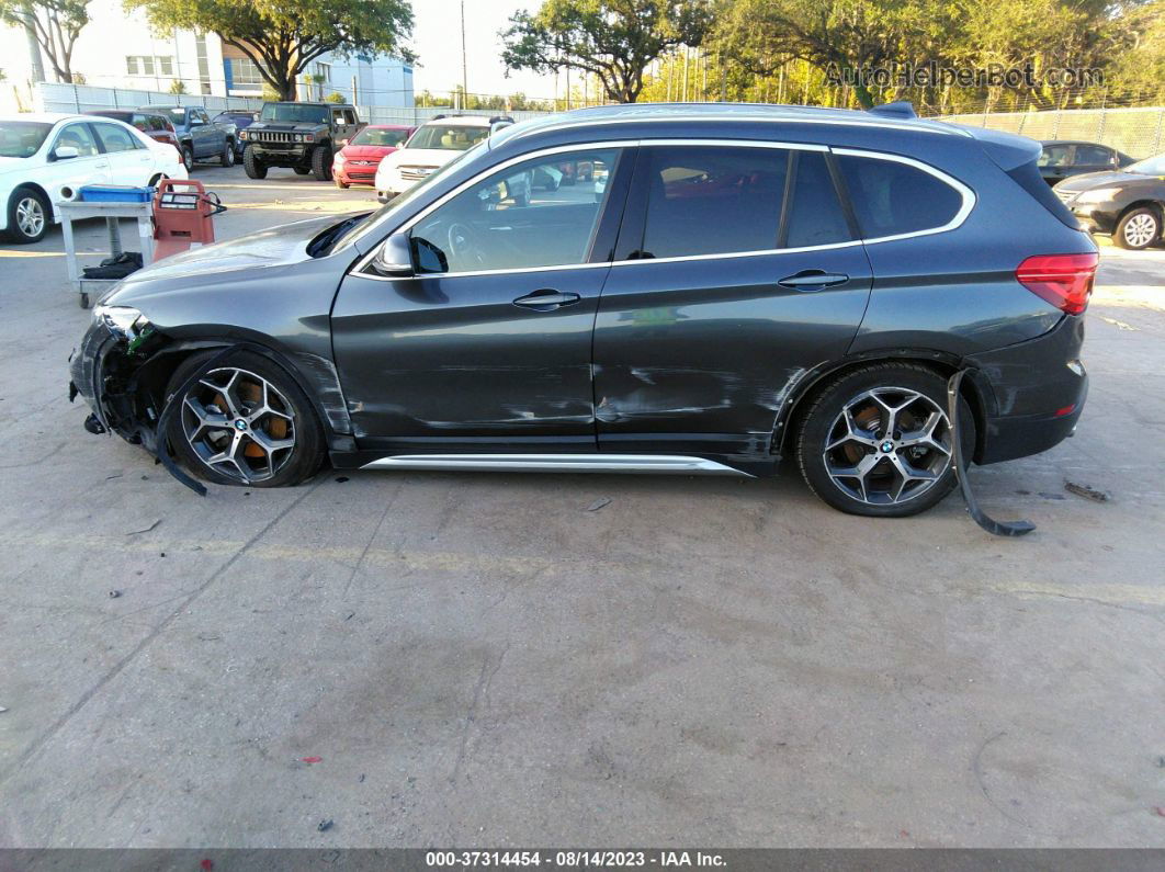 2018 Bmw X1 Xdrive28i Gray vin: WBXHT3C30J5L29614