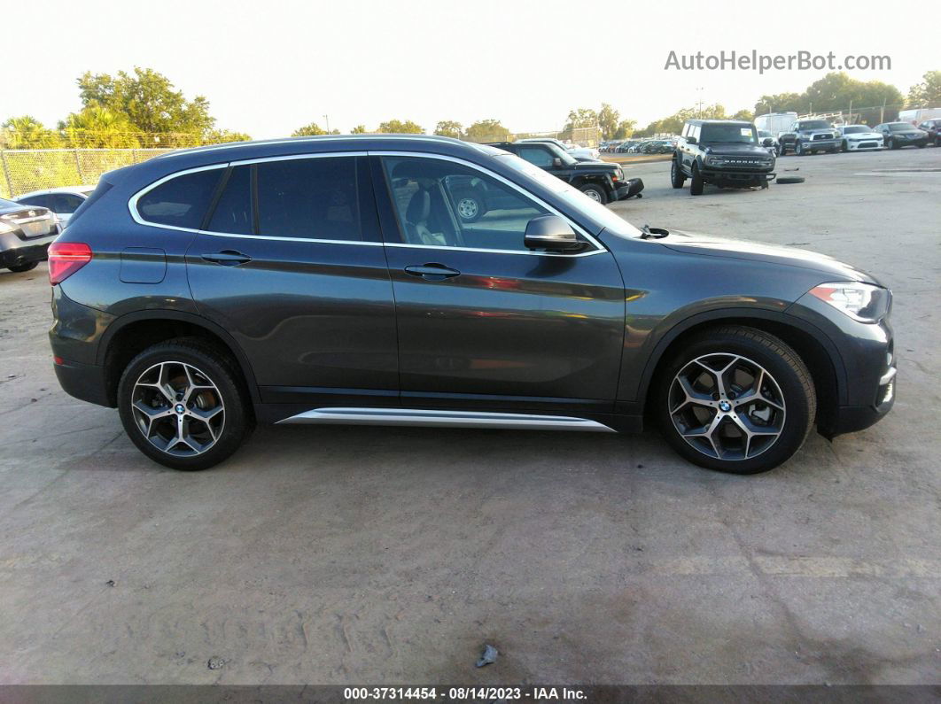 2018 Bmw X1 Xdrive28i Gray vin: WBXHT3C30J5L29614