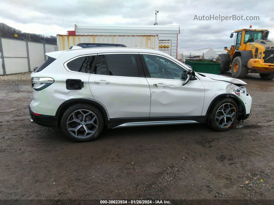 2018 Bmw X1 Xdrive28i White vin: WBXHT3C31J3H30619