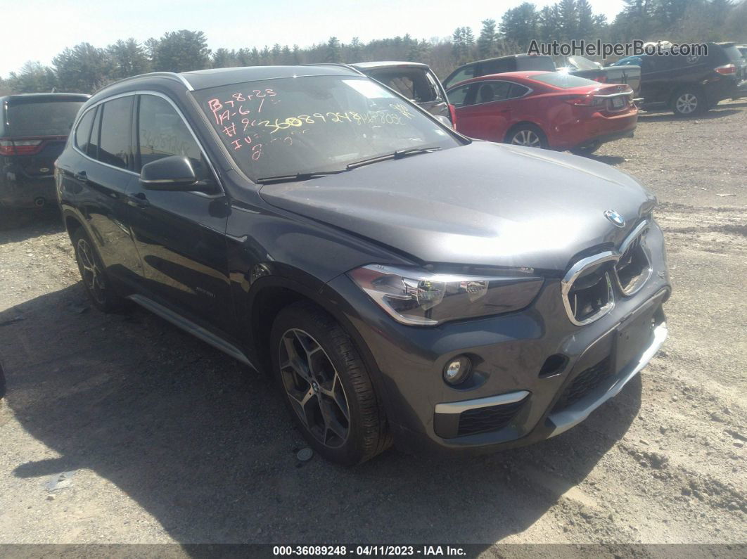 2018 Bmw X1 Xdrive28i Gray vin: WBXHT3C31J5L25958