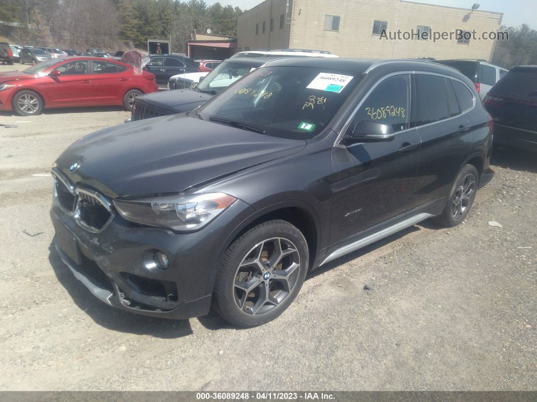 2018 Bmw X1 Xdrive28i Gray vin: WBXHT3C31J5L25958