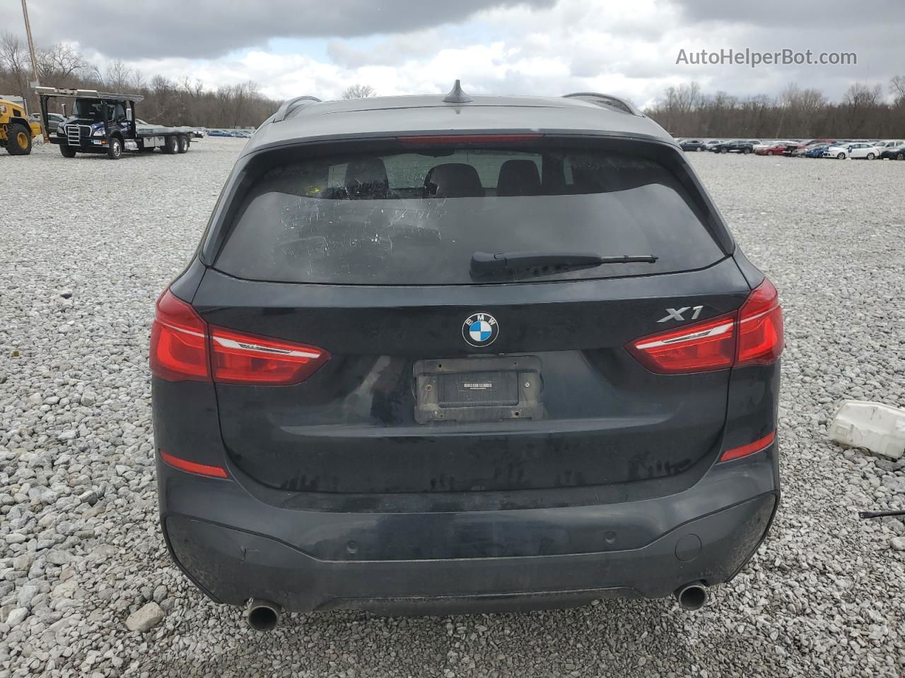 2018 Bmw X1 Xdrive28i Black vin: WBXHT3C32J5K23942