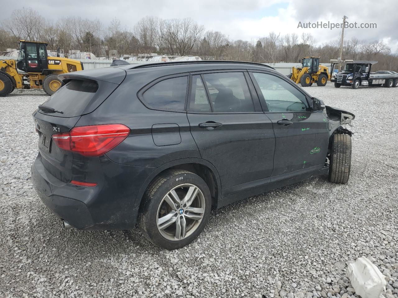 2018 Bmw X1 Xdrive28i Black vin: WBXHT3C32J5K23942