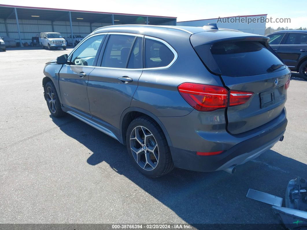 2018 Bmw X1 Xdrive28i Gray vin: WBXHT3C34J5K24994