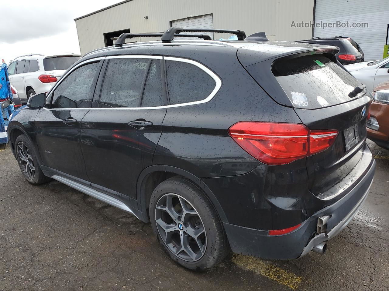 2018 Bmw X1 Xdrive28i Black vin: WBXHT3C34J5L26649