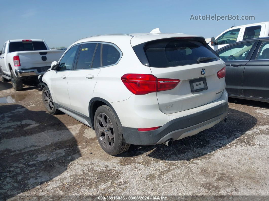 2018 Bmw X1 Xdrive28i White vin: WBXHT3C35J3H33393