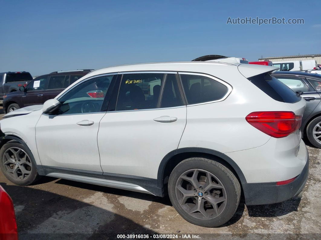 2018 Bmw X1 Xdrive28i White vin: WBXHT3C35J3H33393