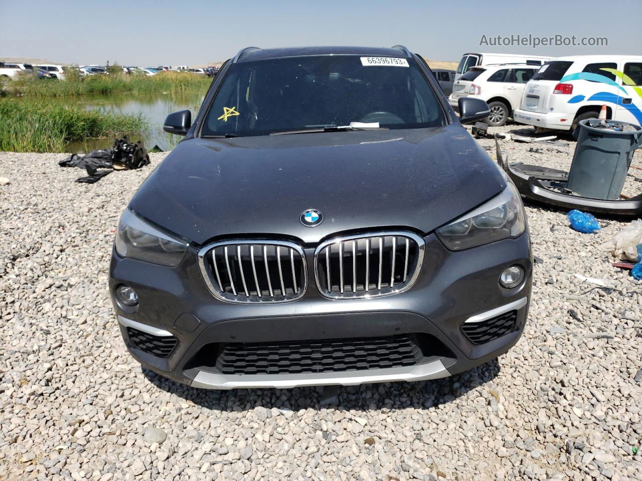 2018 Bmw X1 Xdrive28i Black vin: WBXHT3C35J5K31338