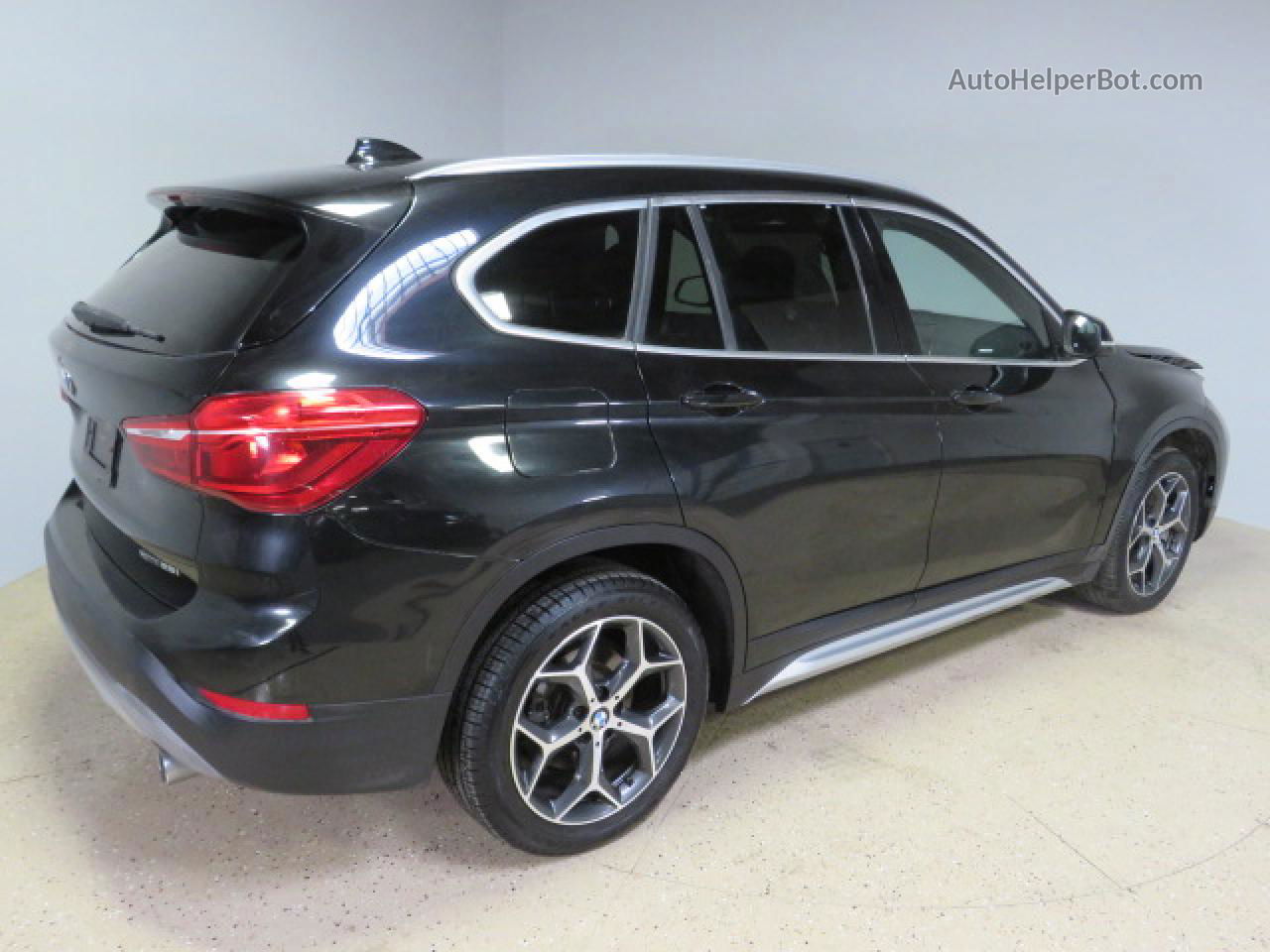 2018 Bmw X1 Xdrive28i Black vin: WBXHT3C35J5L33173