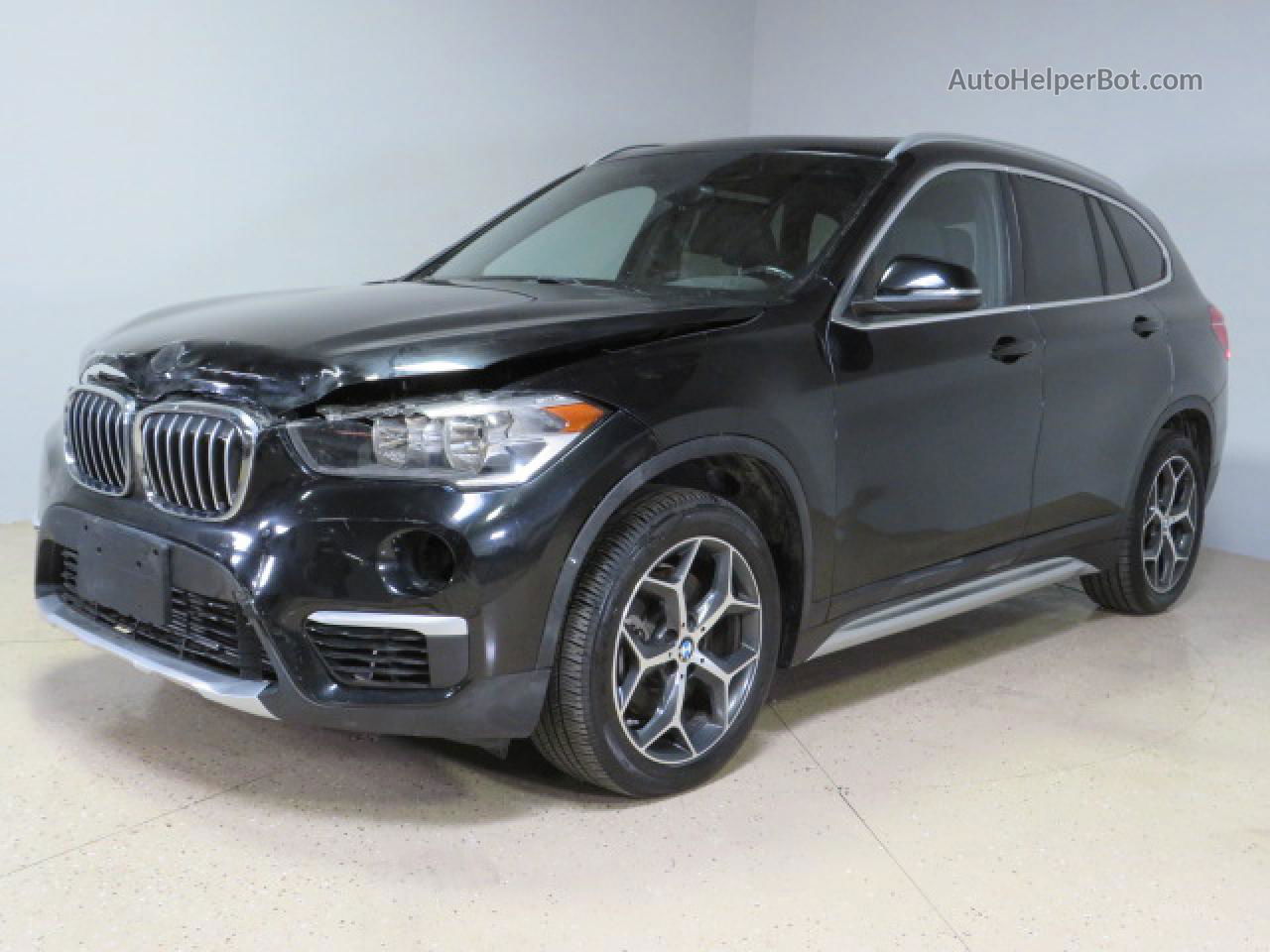 2018 Bmw X1 Xdrive28i Black vin: WBXHT3C35J5L33173