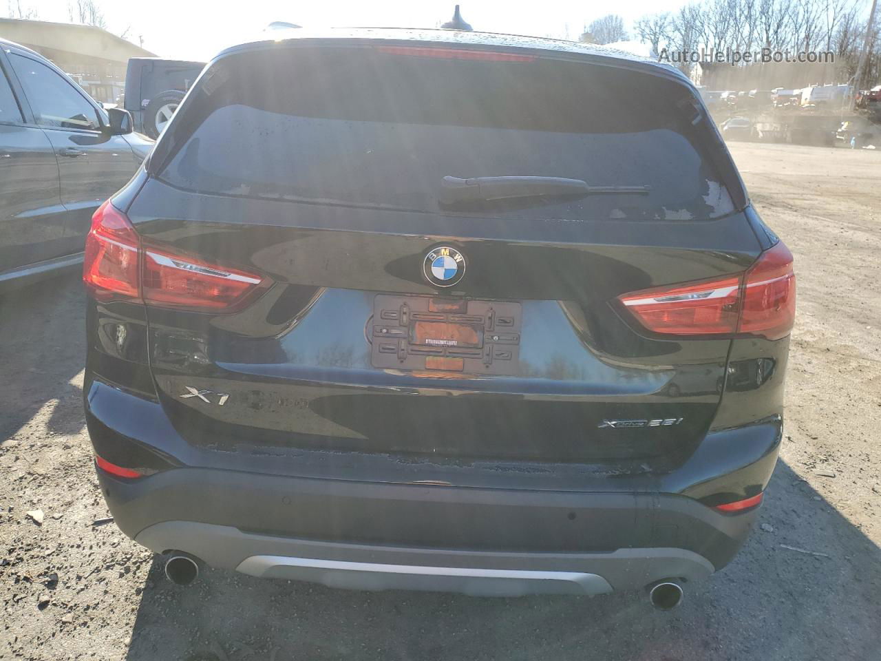 2018 Bmw X1 Xdrive28i Black vin: WBXHT3C36J3H31457