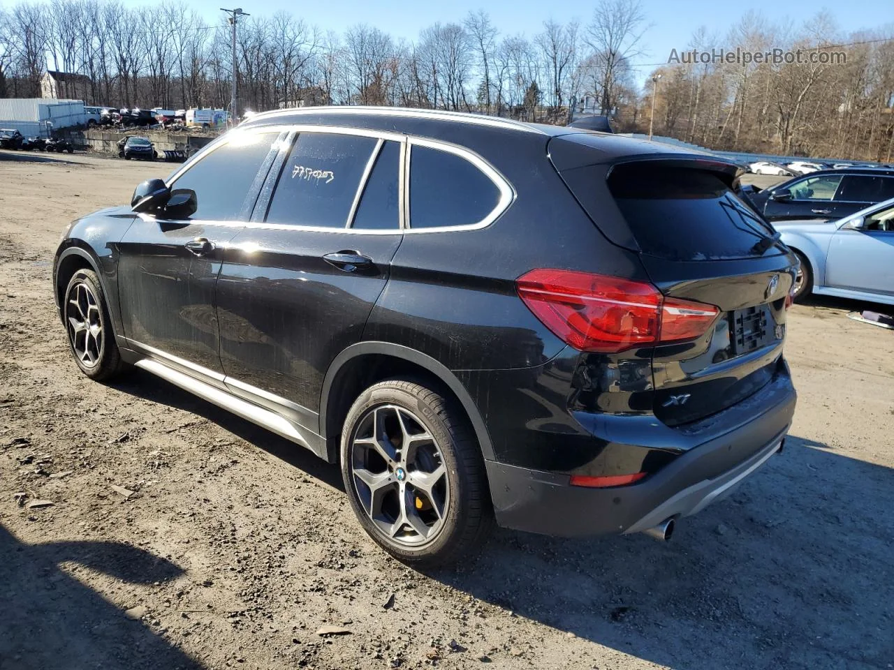 2018 Bmw X1 Xdrive28i Black vin: WBXHT3C36J3H31457