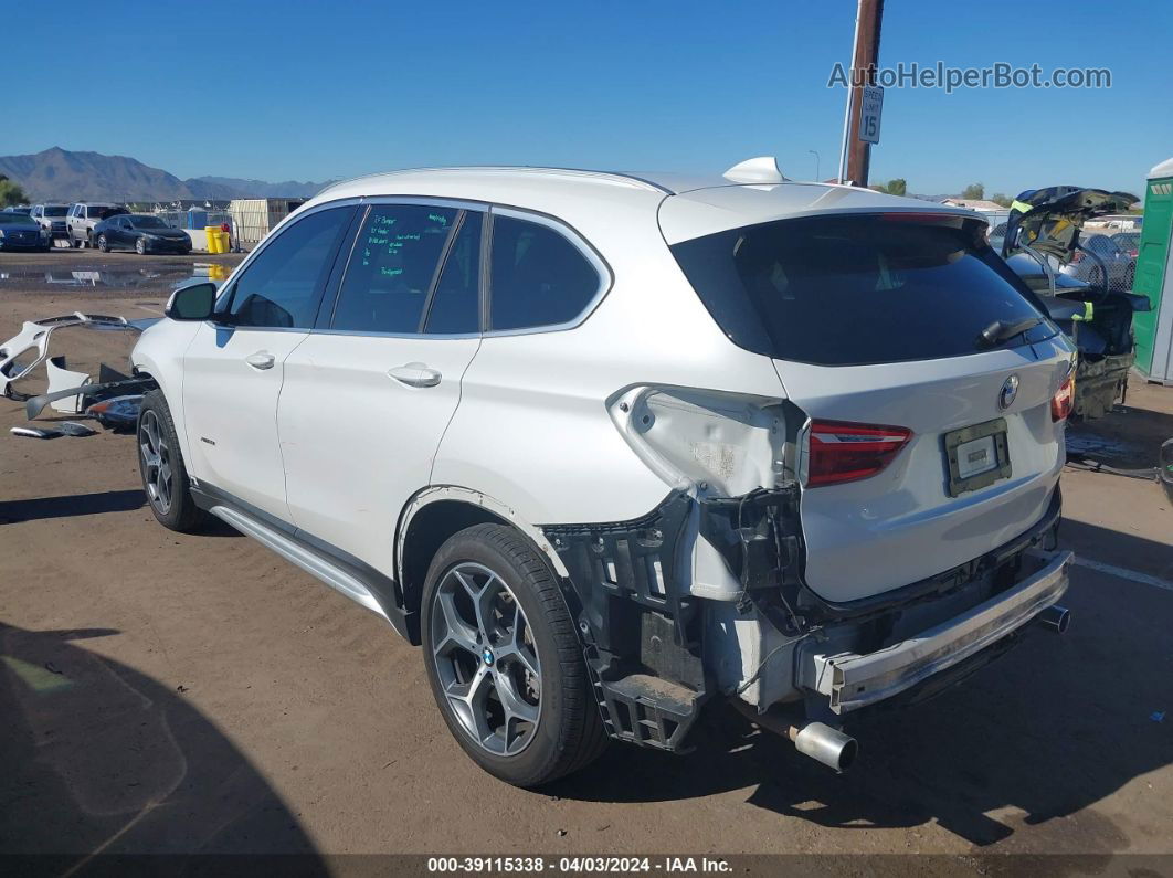 2018 Bmw X1 Xdrive28i White vin: WBXHT3C36J5F93293