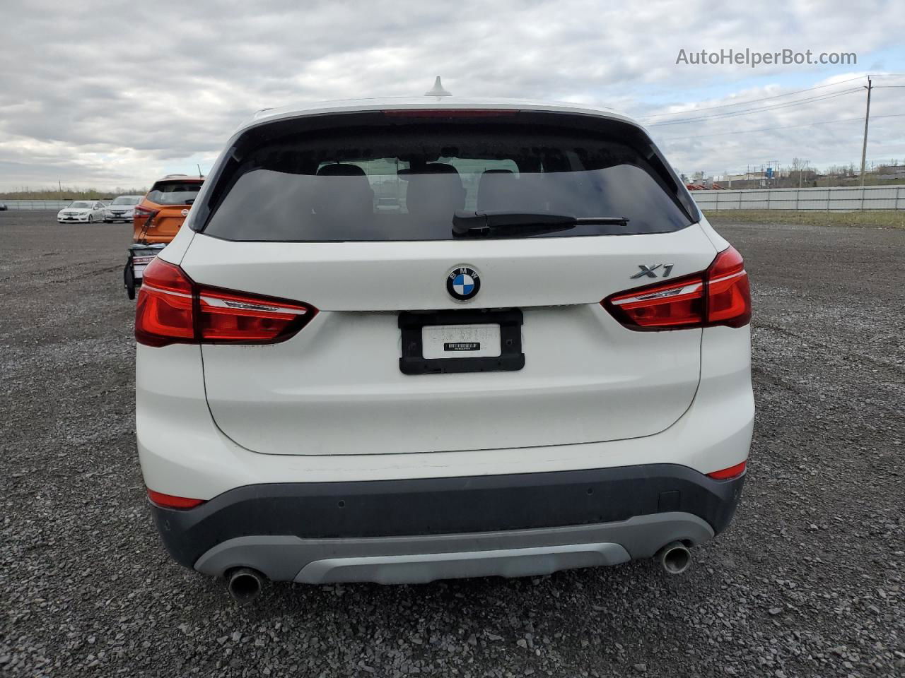 2018 Bmw X1 Xdrive28i White vin: WBXHT3C36J5K22244