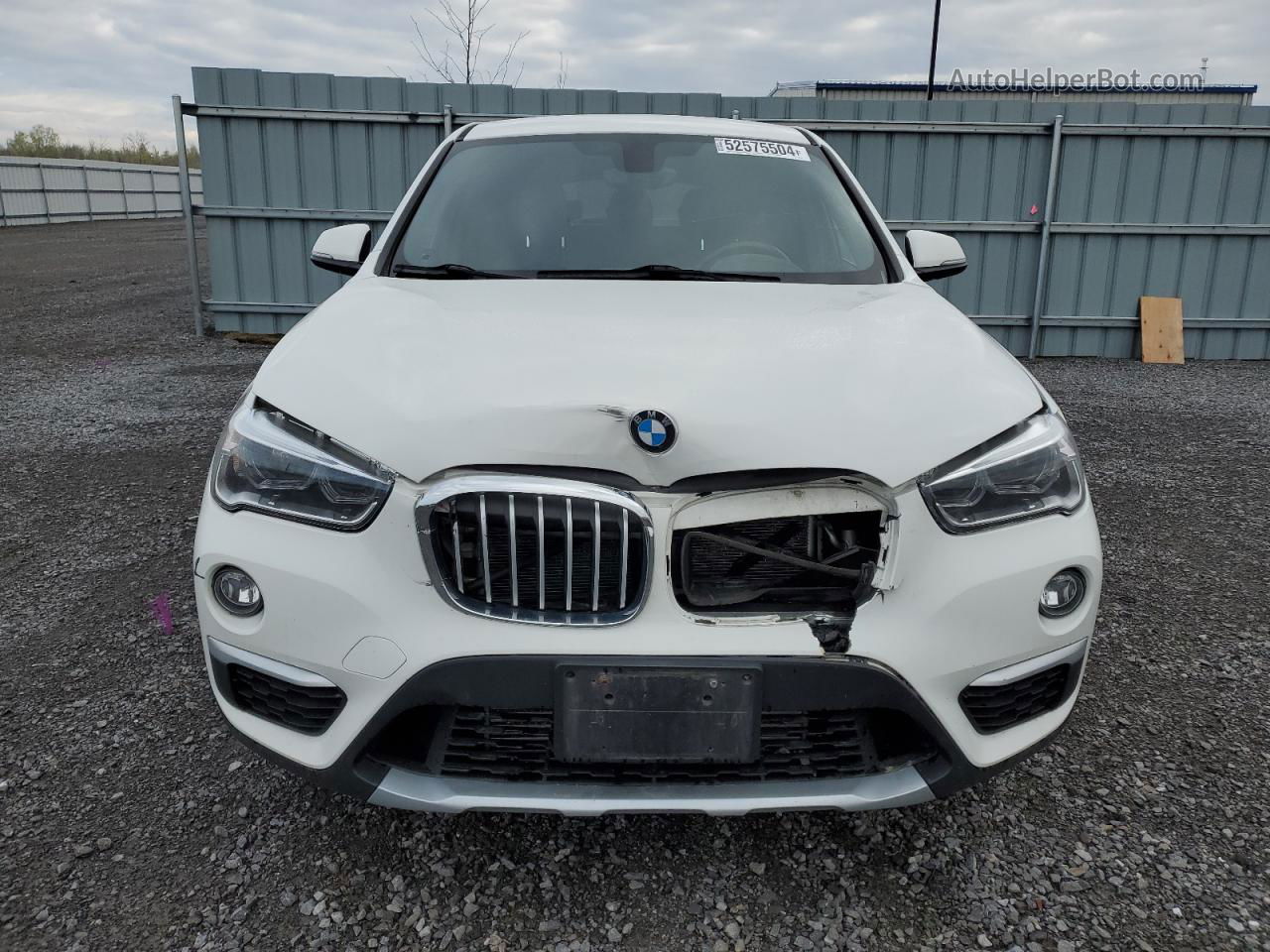 2018 Bmw X1 Xdrive28i White vin: WBXHT3C36J5K22244