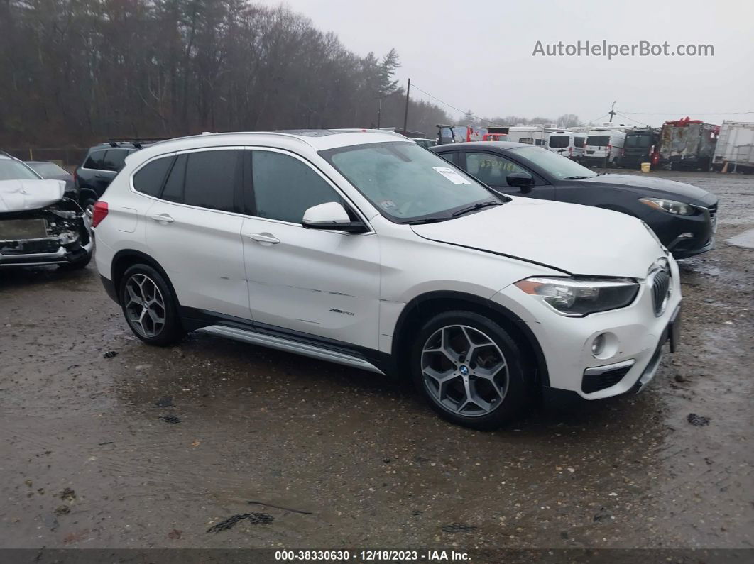 2018 Bmw X1 Xdrive28i White vin: WBXHT3C36J5K31686