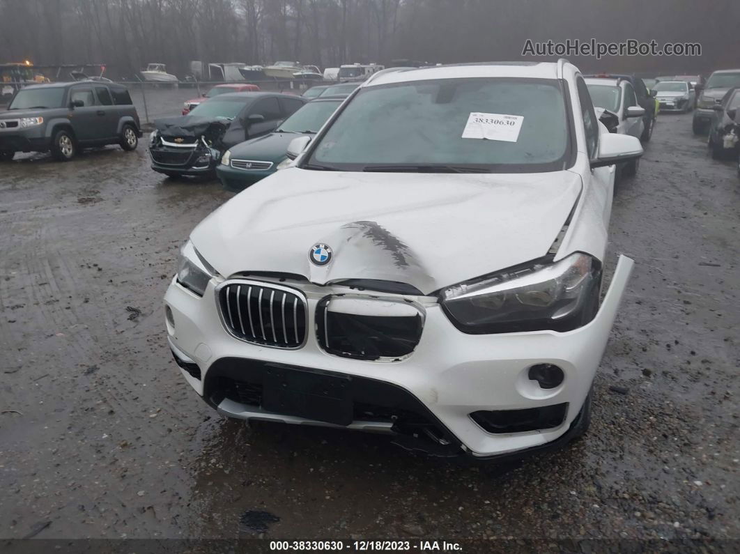 2018 Bmw X1 Xdrive28i White vin: WBXHT3C36J5K31686