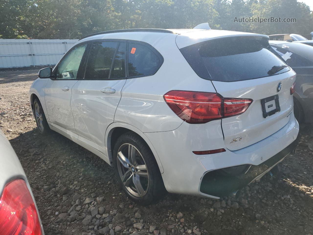 2018 Bmw X1 Xdrive28i White vin: WBXHT3C37J5L29559