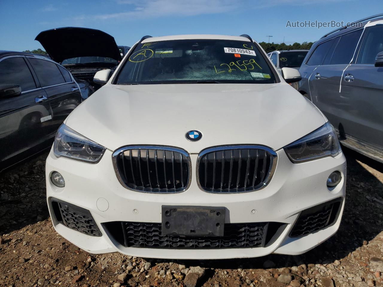 2018 Bmw X1 Xdrive28i White vin: WBXHT3C37J5L29559