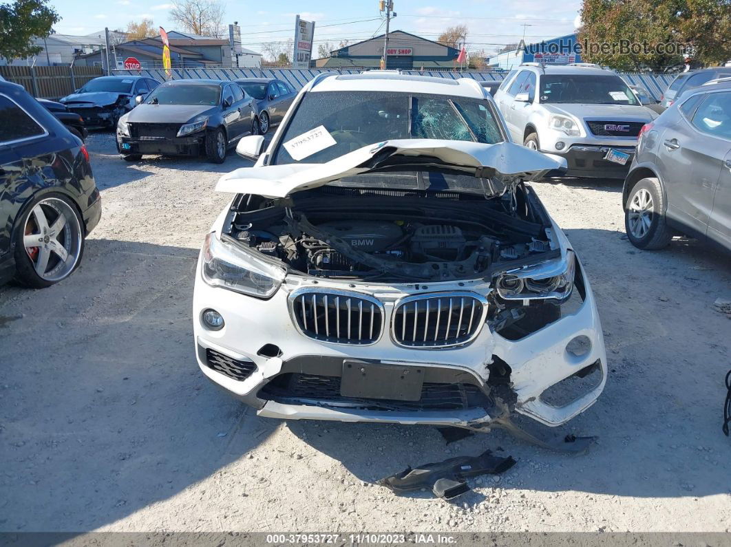 2018 Bmw X1 Xdrive28i White vin: WBXHT3C38J3H33405