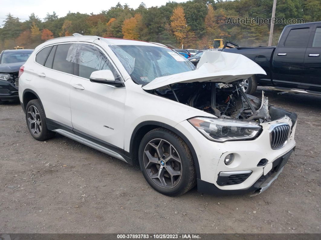 2018 Bmw X1 Xdrive28i White vin: WBXHT3C38J5K28658