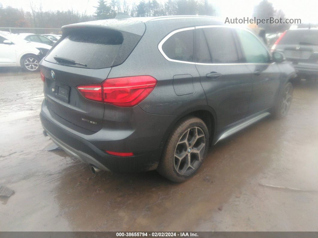 2018 Bmw X1 Xdrive28i Gray vin: WBXHT3C38J5L27951