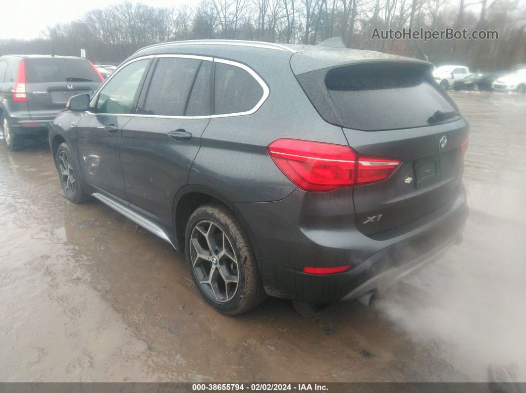 2018 Bmw X1 Xdrive28i Gray vin: WBXHT3C38J5L27951