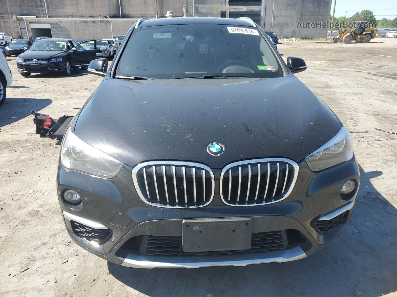 2018 Bmw X1 Xdrive28i Black vin: WBXHT3C39J5F90338