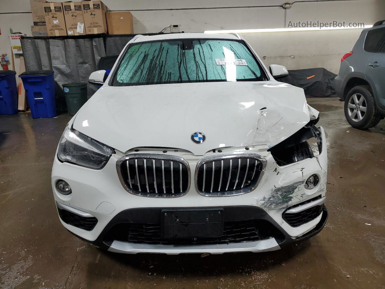 2018 Bmw X1 Xdrive28i White vin: WBXHT3C39J5K22819