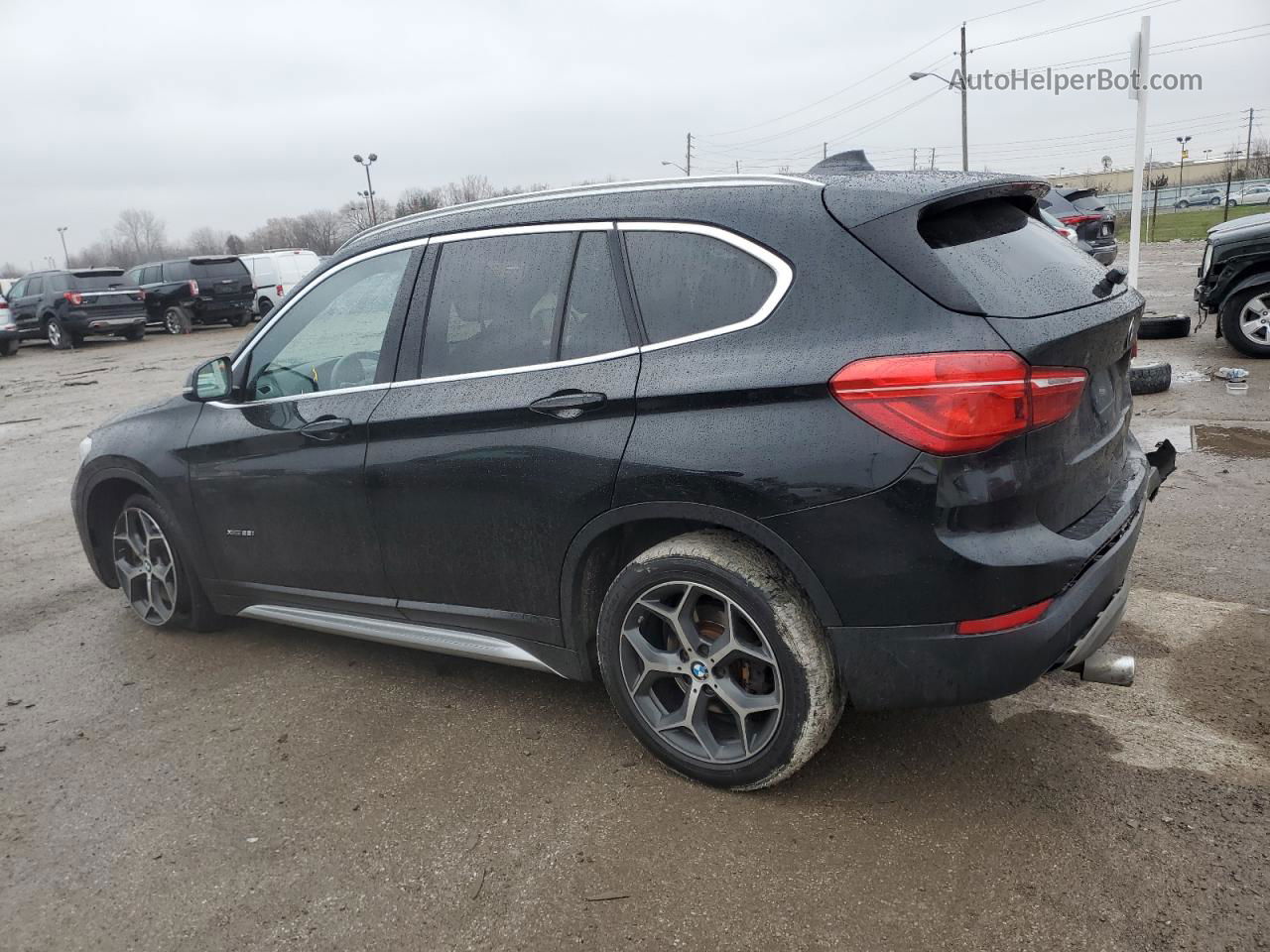 2018 Bmw X1 Xdrive28i Black vin: WBXHT3C39J5K26725