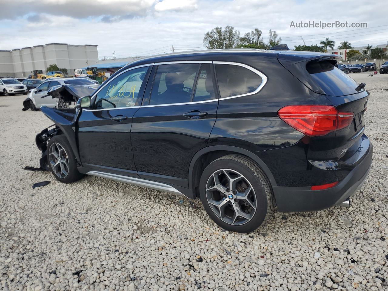 2018 Bmw X1 Xdrive28i Black vin: WBXHT3C39J5L33208