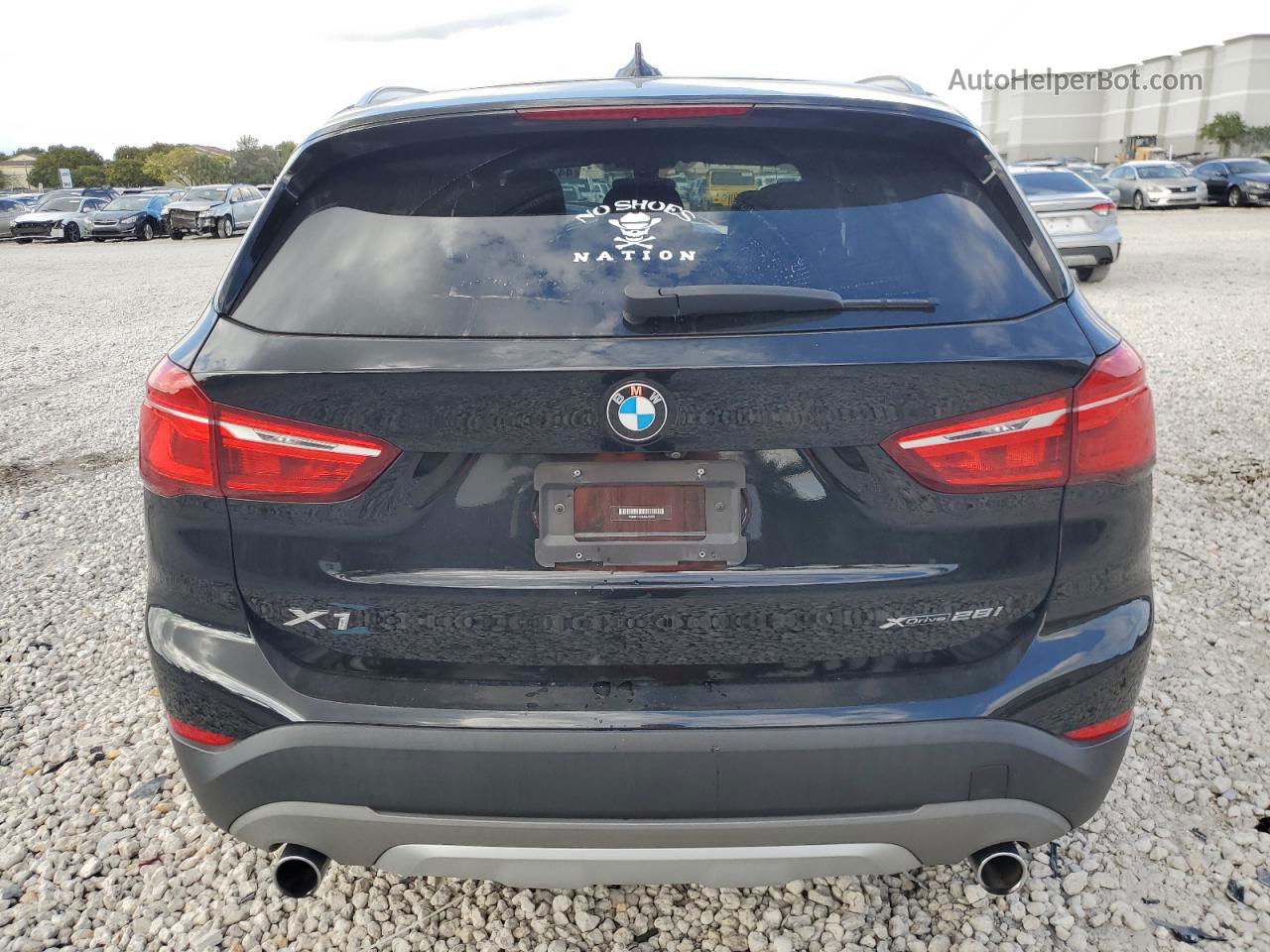 2018 Bmw X1 Xdrive28i Black vin: WBXHT3C39J5L33208