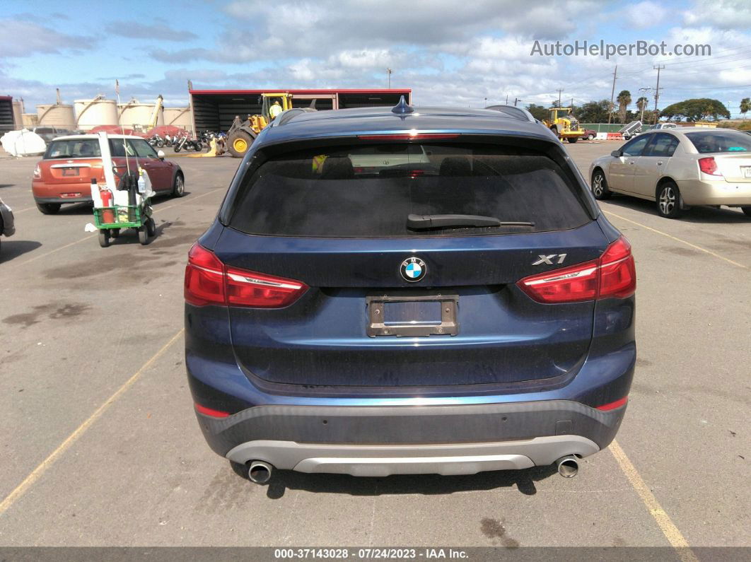 2018 Bmw X1 Xdrive28i Blue vin: WBXHT3C3XJ5K29231