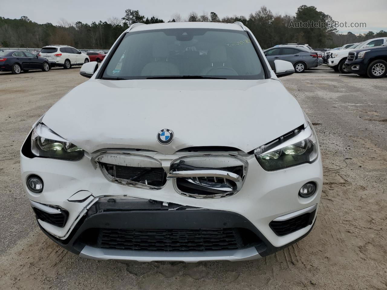 2018 Bmw X1 Xdrive28i White vin: WBXHT3C3XJ5L32603