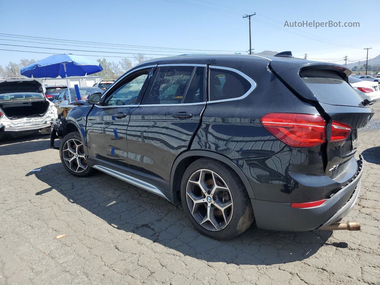 2018 Bmw X1 Xdrive28i Black vin: WBXHT3C3XJ5L33234