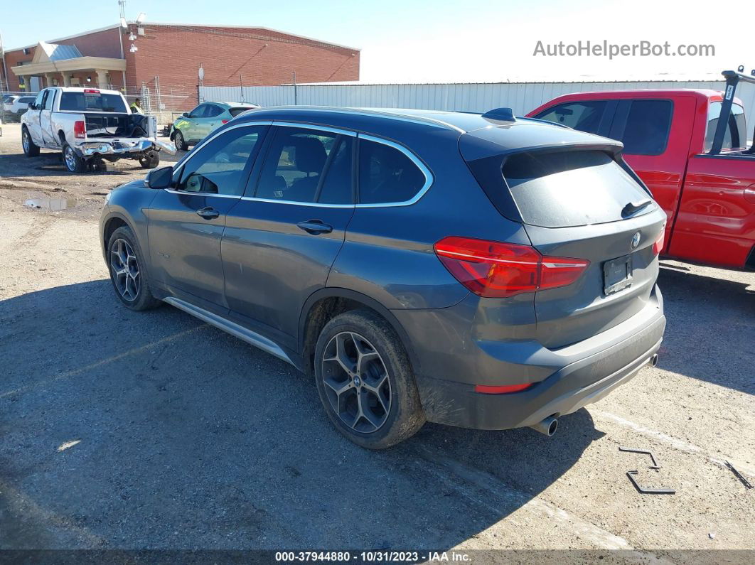 2018 Bmw X1 Sdrive28i Gray vin: WBXHU7C30J5H42642