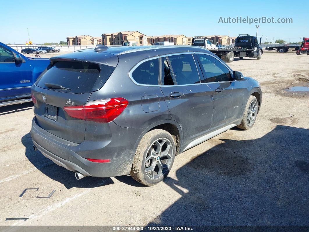 2018 Bmw X1 Sdrive28i Gray vin: WBXHU7C30J5H42642