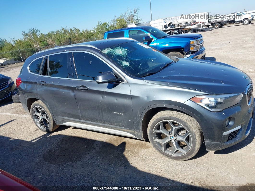 2018 Bmw X1 Sdrive28i Gray vin: WBXHU7C30J5H42642