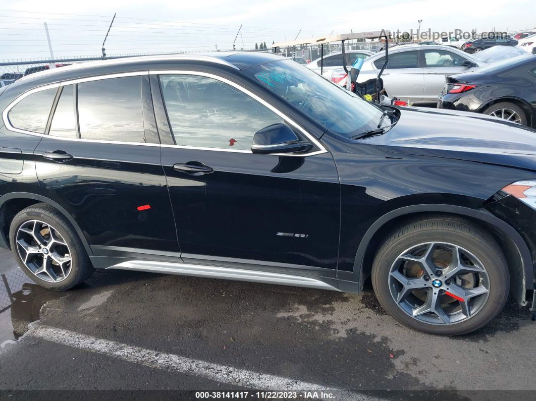 2018 Bmw X1 Sdrive28i Black vin: WBXHU7C30J5H43466