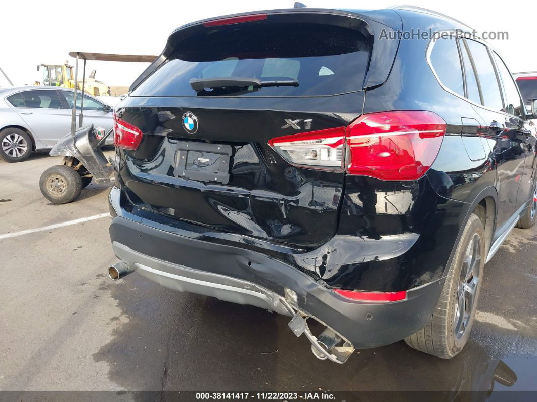 2018 Bmw X1 Sdrive28i Black vin: WBXHU7C30J5H43466