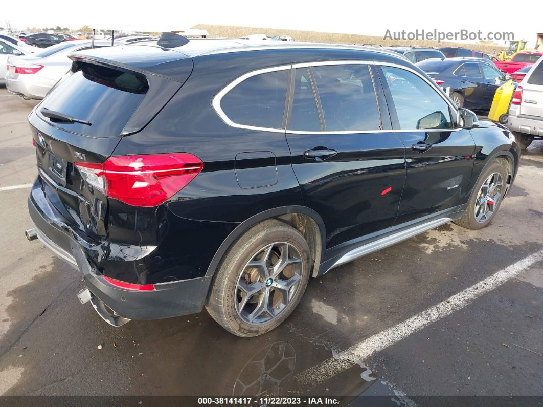 2018 Bmw X1 Sdrive28i Black vin: WBXHU7C30J5H43466