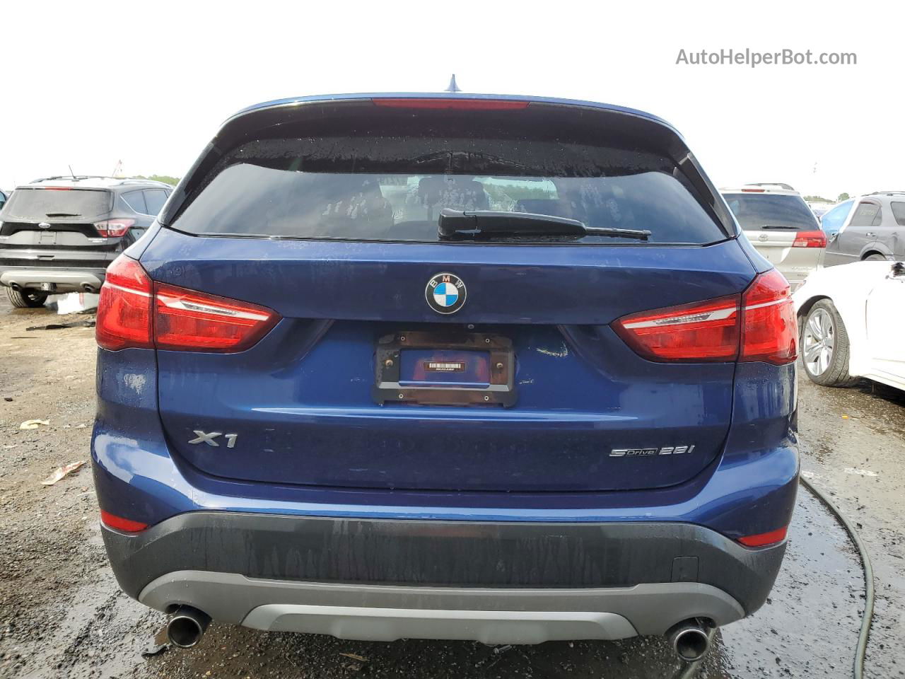 2018 Bmw X1 Sdrive28i Blue vin: WBXHU7C31J5L05987