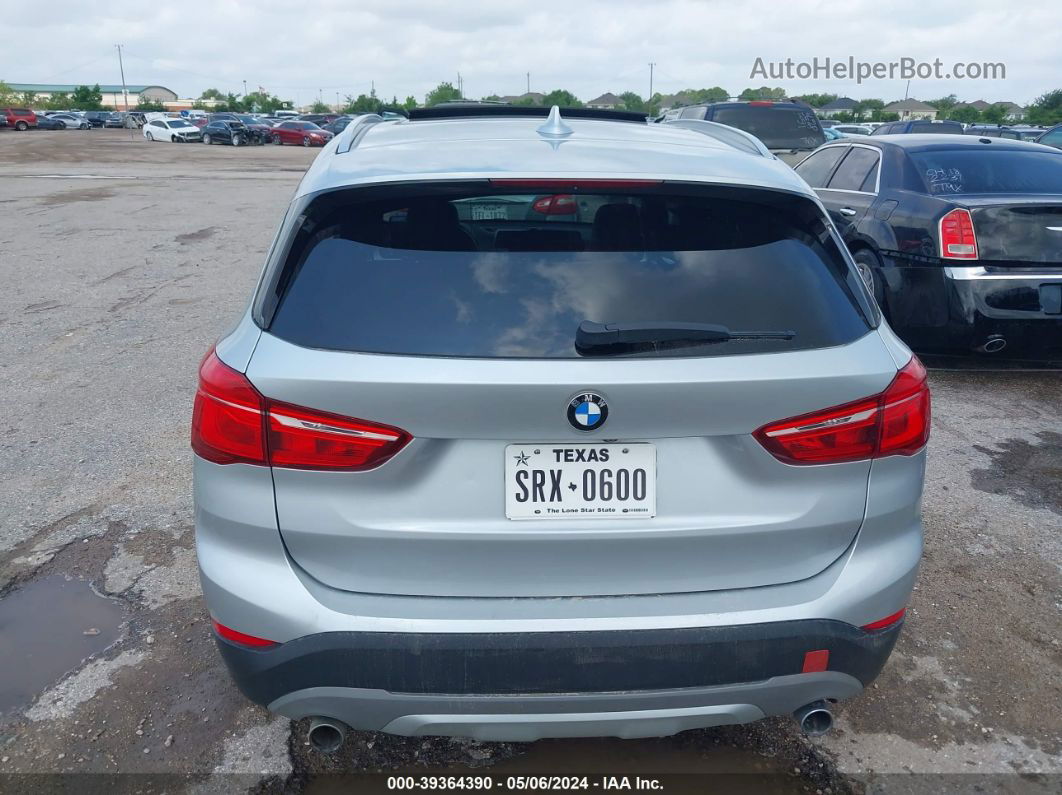 2018 Bmw X1 Sdrive28i Silver vin: WBXHU7C32J5H41847