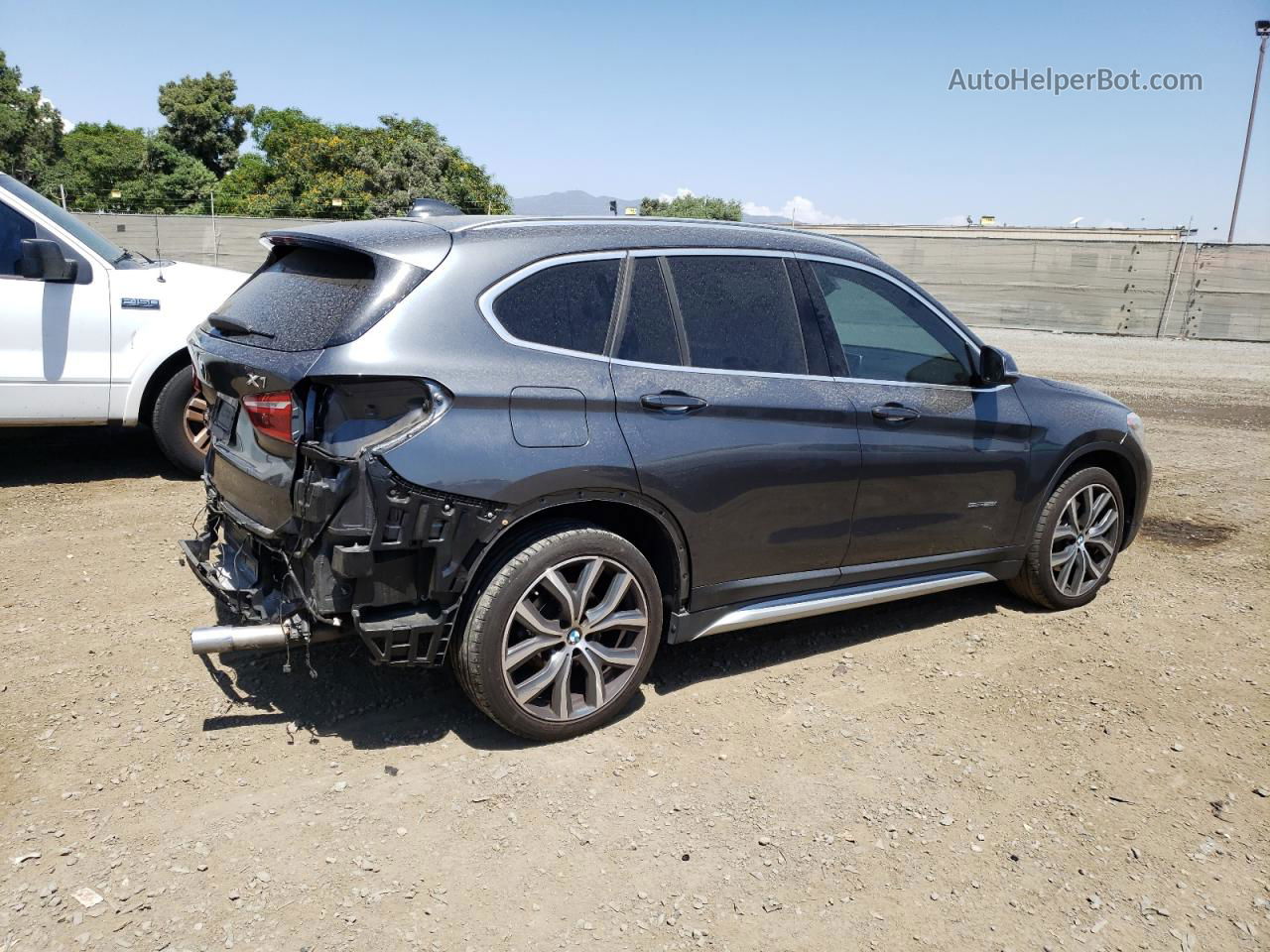 2018 Bmw X1 Sdrive28i Charcoal vin: WBXHU7C33J5H42845