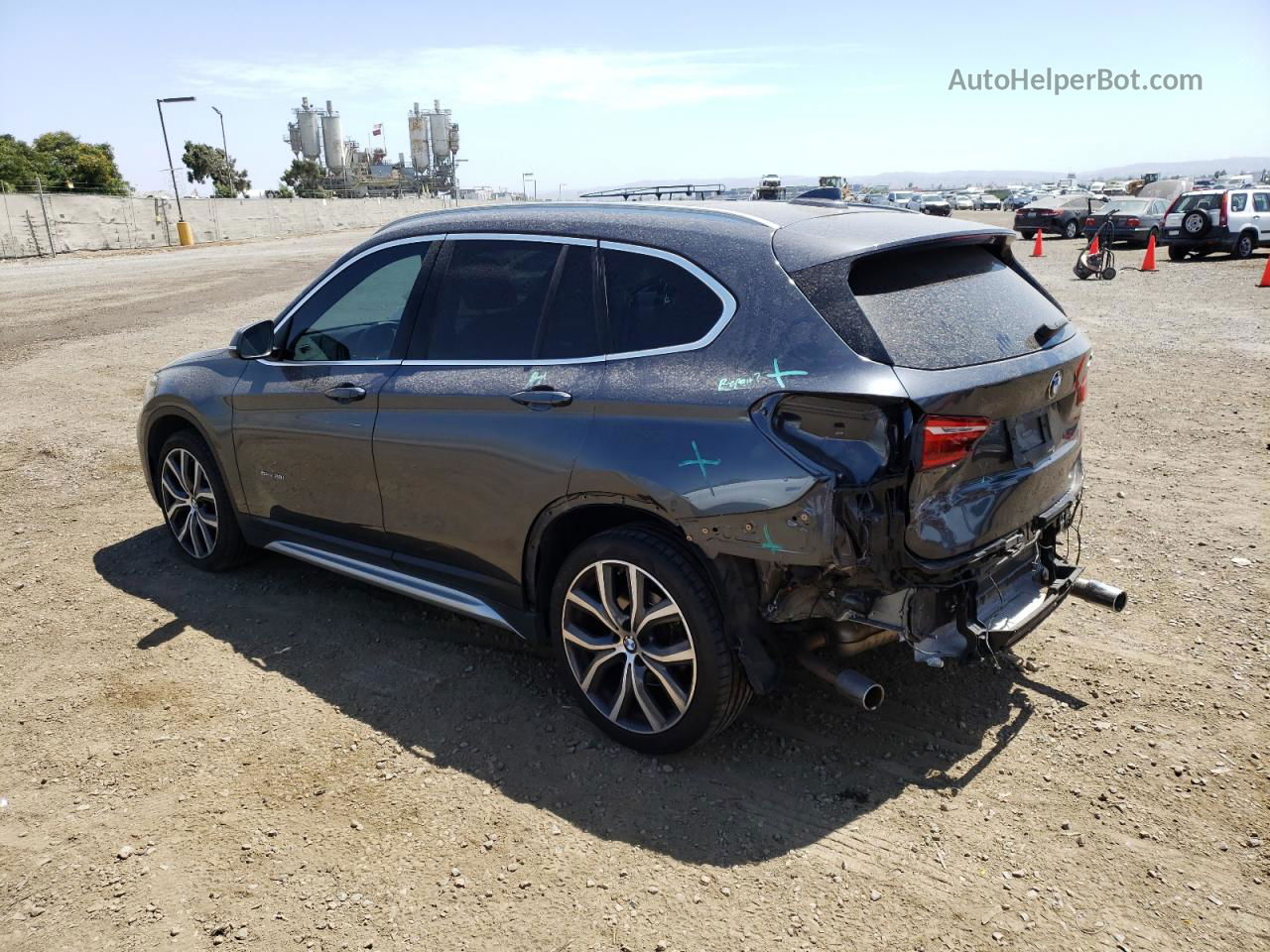 2018 Bmw X1 Sdrive28i Charcoal vin: WBXHU7C33J5H42845